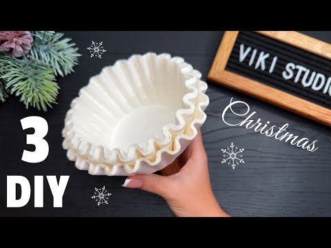 3 Easy Christmas Craft Ideas! ✨ Christmas decorations 2024