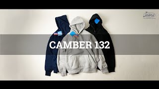 【サイズ別フィット比較】CAMBER キャンバー スウェットパーカー #132 アークティックサーマル プルオーバーフード アメリカ製 アメカジの定番アイテム サーマルが袖先まで張られたの重厚な作り