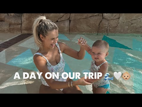 A DAY ON OUR TRIP AWAY🌊🥺👶🏼 🤍 | VLOG | MOLLYMAE