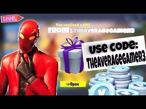 LIVE GIFTING FORTNITE CHAPTER 2 SKIN + 11,000 VBUCKS! (FORTNITE CHAPTER 2)