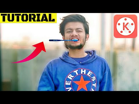 Electric tooth brush effect with good video editing app | video editing class online with kinemaster