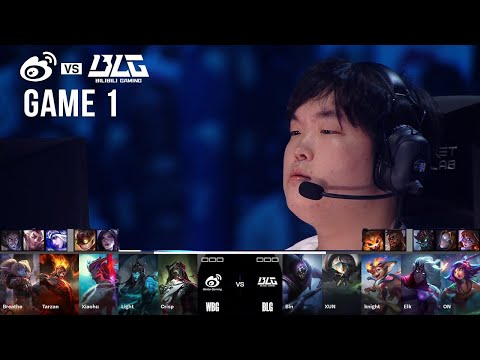 Weibo Gaming vs Bilibili Gaming, Game 1 | World Championship 2024 Semifinals | WBG vs BLG G1