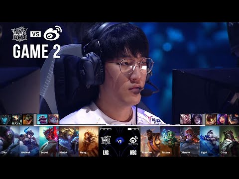 Weibo Gaming vs LNG Esports, Game 2 | World Championship 2024 Quarterfinals | WBG vs LNG G2