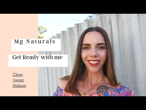 Mg Naturals | Get Ready with me | vegan Makeup