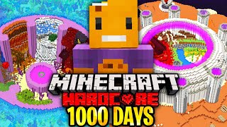 I Survived 1000 Days in Minecraft Hardcore [FULL MOVIE]