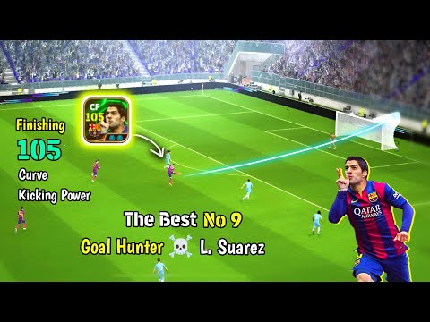 105 Rated Goal Hunter ☠️🔥 Double Booster L. Suarez Review in eFootball 25 Mobile 🔥 PES EMPIRE•