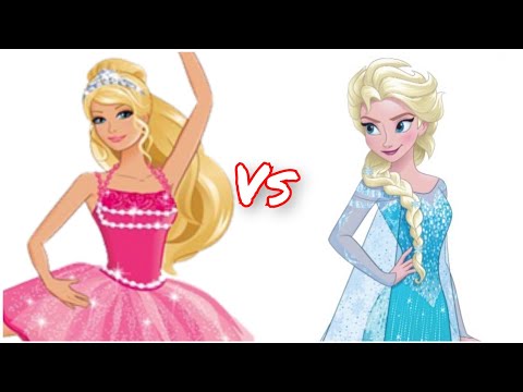 Barbie Vs Elsa..