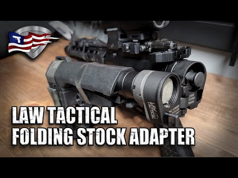 Law Tactical Gen 3 Folding Stock Adapter / Install and Review