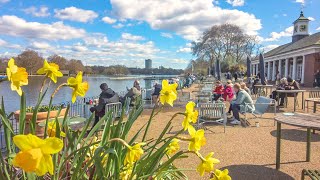 London Spring Walk 🌷 Beautiful Hyde Park to South Kensington & Chelsea - 4K 60fps