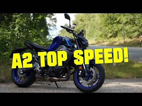 2022 YAMAHA MT-09 A2 35kW - TOP SPEED + GPS TOP SPEED