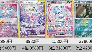 【ポケカ】ブラッキーSARやばすぎ！テラスタルフェスex最新販売価格ランキング SR以上+α【Pokémon cards】Market price of Prismatic Evolution