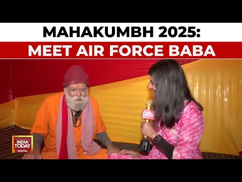 Meet Baba Someshwar Aka 'Air Force Baba' | Viral Babas Of Mahakumbh 2025 | India Today Exclusive