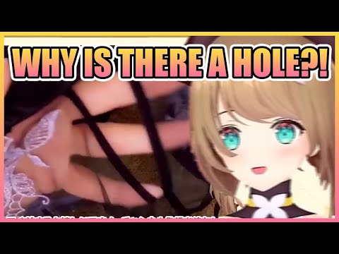 Komaru Went Insane When She Found Out There Is a Sussy Hole in Her ¥10,000 Underwear...【VTuber】