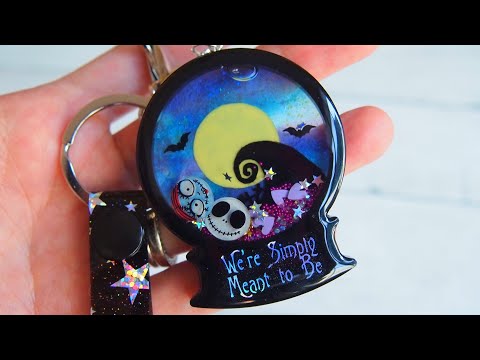 Watch Me Resin: The Nightmare Before Christmas Resin Shaker