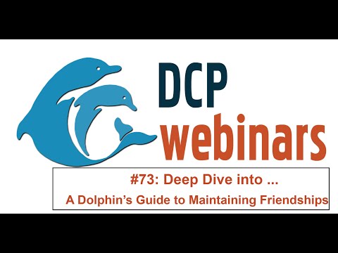 DCP Deep Dive: A Guide to Dolphin Friendships (SharkBay)