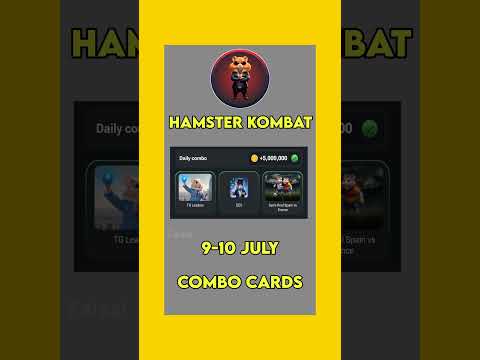 9-10 July Hamster Kombat Daily Combo Card