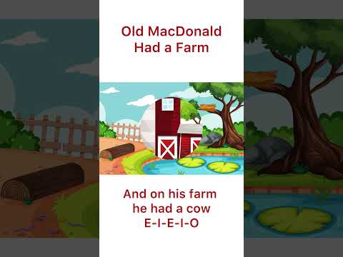 Old MacDonald Had a Farm - LooLoo Kids #shorts #shortsfeed