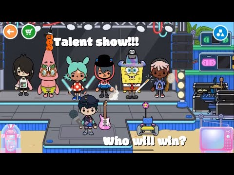 Talent Show #122 🎤🎭 #youtubevideos #spongebob #spongebobandfriends #tocaboca