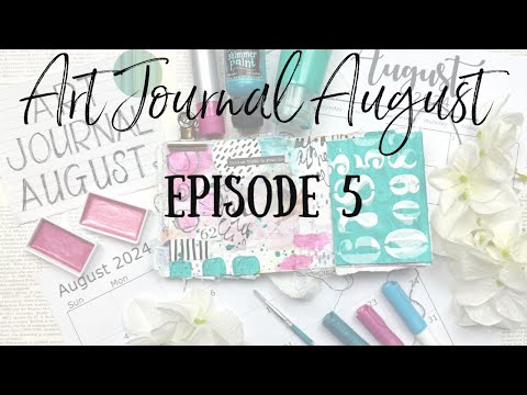 Art Journal August 🧑🏻‍🎨| Episode 5 | Page Extension 🩷