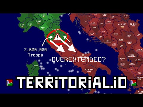 ITALY VS WEST BALKANS - Territorial.io Timelapse