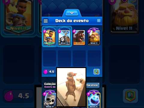 DECK 100% ATAQUE NO #clashroyale !