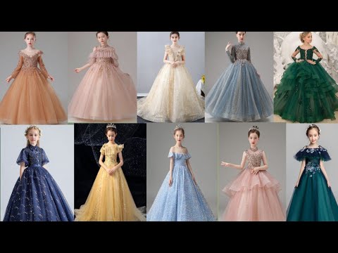 Most beautiful baby girl princess dresses// princess dress design 2023//ayra boutique//