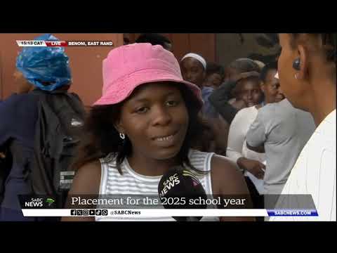 Placement for 2025 school year kicks off: Neria Hlakotsa reports