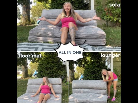 MAXYOYO Bean Bag Folding Sofa Bed Review