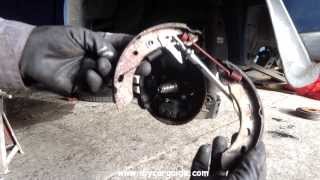 Replacing Brake Shoes On A Nissan Micra, 2nd Generation (1992-2002)