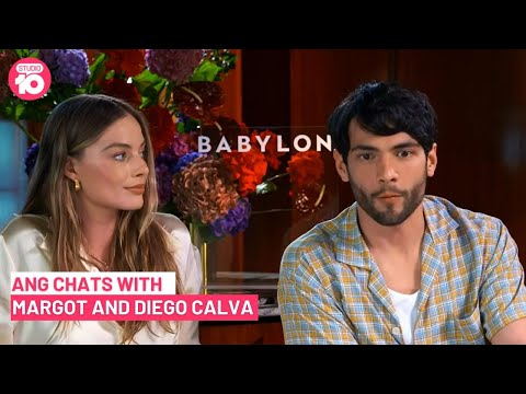 Babylon: Ang Chats With Margot Robbie And Diego Calva | Studio 10