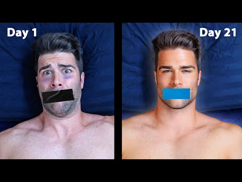 I Taped My Mouth When Sleeping Every Night for 21 Days