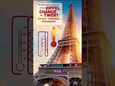 Why the Eiffel Tower Grows Taller in Summer | Science Explained!