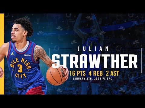 Julian Strawther Full Game Highlights vs. Clippers  📺 | 1/9/25