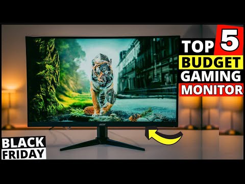 Top 5 Best Budget Gaming Monitors Buy on Black Friday Deals 2023 | Best 4K, Curved Monitor