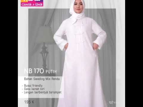 gamis dewasa nibras bisa di pakai buat lebaran