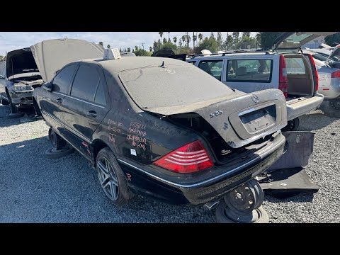 2002 Mercedes-Benz AMG S55 at California Junkyard