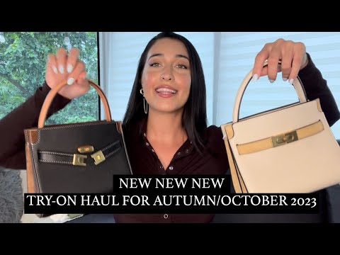 FALL AUTUMN SHOPPING HAUL - OCTOBER 2023 | BAGS, SHOES, NEW CLOTHES AND MORE!