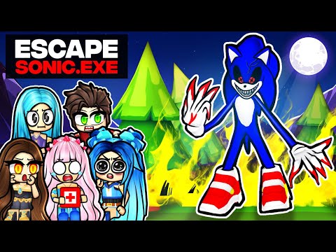 ESCAPING SONIC.EXE IN ROBLOX!