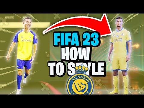 HOW TO STYLE RONALDO ON FIFA 23! AL NASSR EDITION