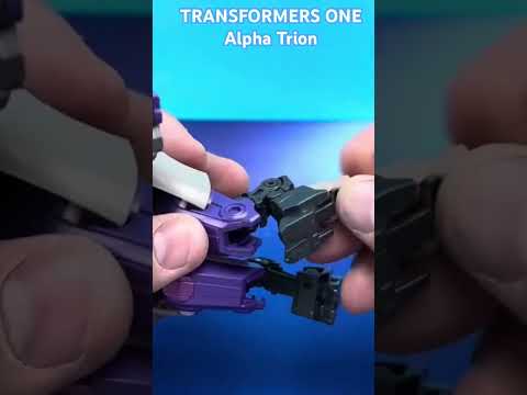 TRANSFORMERS ONE ALPHA TRION 2024 with Mitch Santona #optimusprime #fyf #autobots #actionfigures