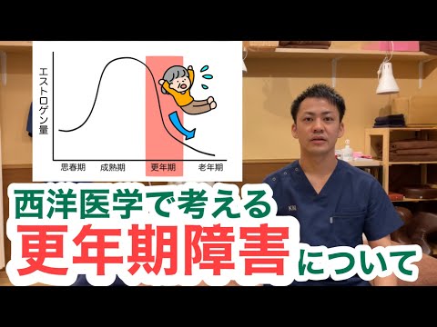 西洋医学で考える更年期障害とは！？