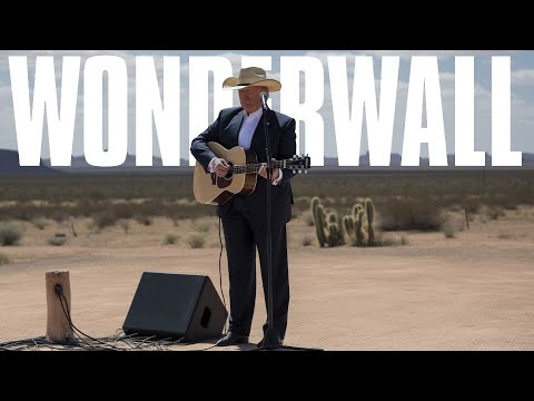 Trump Rocks: Wonderwall 2023 [Oasis Cover]