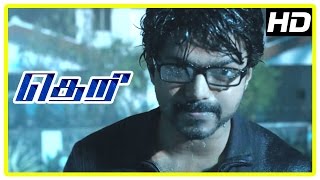 Theri Movie scenes | Vijay's past revealed | School comedy scene | Rajendran | Amy Jackson