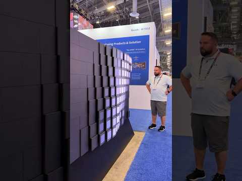 Kinetic LED Video Wall