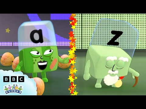 Back to School Alphabet Fun 📖 | Learn to Spell | @officialalphablocks