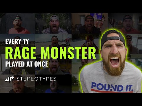 Every Ty Rage Monster Played At Once: 2022 Edition (Dude Perfect Stereotypes)