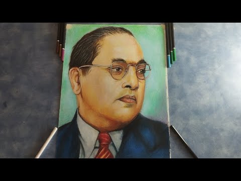 Dr Br Ambedkar drawing part 5 / outline tutorial