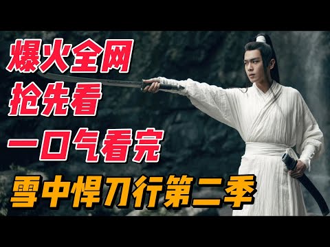 【完整版】一口气看完爆火全网《雪中悍刀行》第二季全集 #影视解说 #中国电视剧