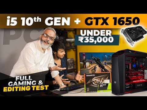 PC Build i5 10th Gen 10400 + GTX 1650 🔥 Full Testing Video