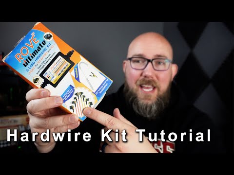 How to Install Rove Dash Cam Hardwire Kit for 24/7 recording